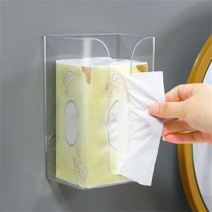 Wall Mounted Tissue Box Rectangular Wall Tissue